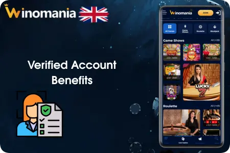 Priority withdrawal processing and exclusive loyalty rewards on the Winomania mobile platform